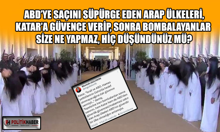 Katar’ın tepkisi: Sözler boş çıktı! Katar’ın tepkisi: Sözler boş çıktı!