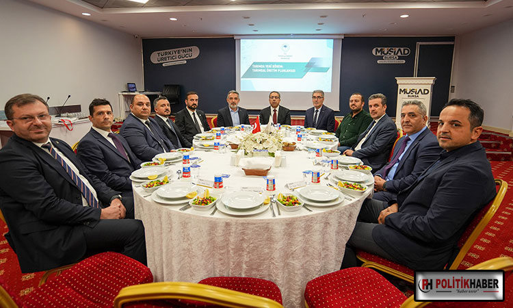 MÜSİAD Bursa, tarımım geleceğini masaya yatırdı! MÜSİAD Bursa, tarımım geleceğini masaya yatırdı!